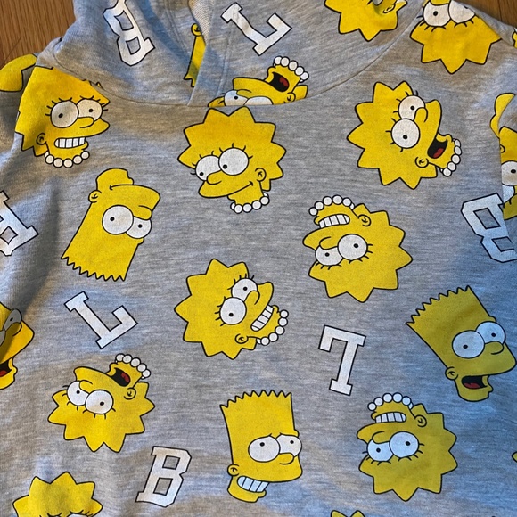 Simpson's Lisa and Bart Hoodie from H&M - Picture 2 of 2